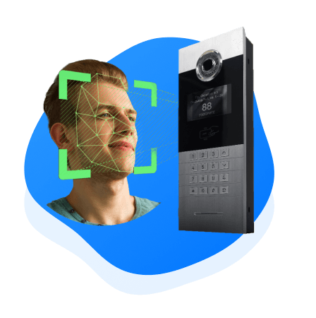Распознавание лица на домофоне
