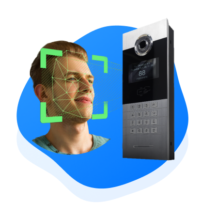 Распознавание лица на домофоне